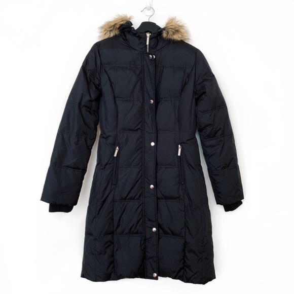 Michael Kors Down Fill Jacket with Faux Fur Trim - Picture 2 of 8